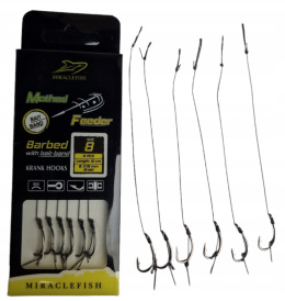 Haczyki Method Feeder Miracle FISH Plecionka IGŁA nr 8