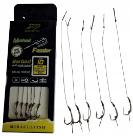 Haczyki Method Feeder Miracle Plecionka IGŁA nr 10
