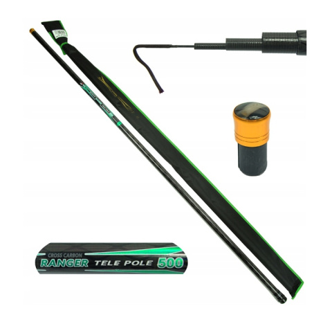 ultralekki WĘGLOWY BAT FL PRO RANGER wędka 5m 500 10-30g waga 200g ultralekki WĘGLOWY BAT FL PRO RANGER wędka 5m 500 10-30g waga 200g