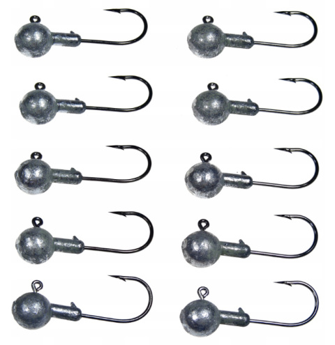 GŁÓWKA JIGOWA 10x BLACK NICKEL MF 5G 3/0 GŁÓWKA JIGOWA 10x BLACK NICKEL MF 5G 3/0