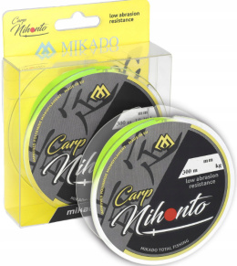 MIKADO ŻYŁKA NIHONTO CARP 0.40mm/14.50kg/300m FLUO ŻÓŁTA - 1szt.