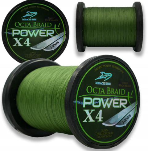 Plecionka Miracle Fish OCTA BRAID 0,4 mm x 1000 m