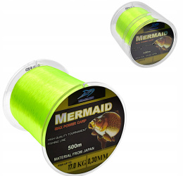 ŻYŁKA WĘDKARSKA MERMAID CARP 0,30 mm /17 kg /500 m