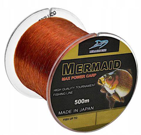 Żyłka Miracle Fish Max Power Carp 0,30 mm x 500 m Żyłka Miracle Fish Max Power Carp 0,30 mm x 500 m