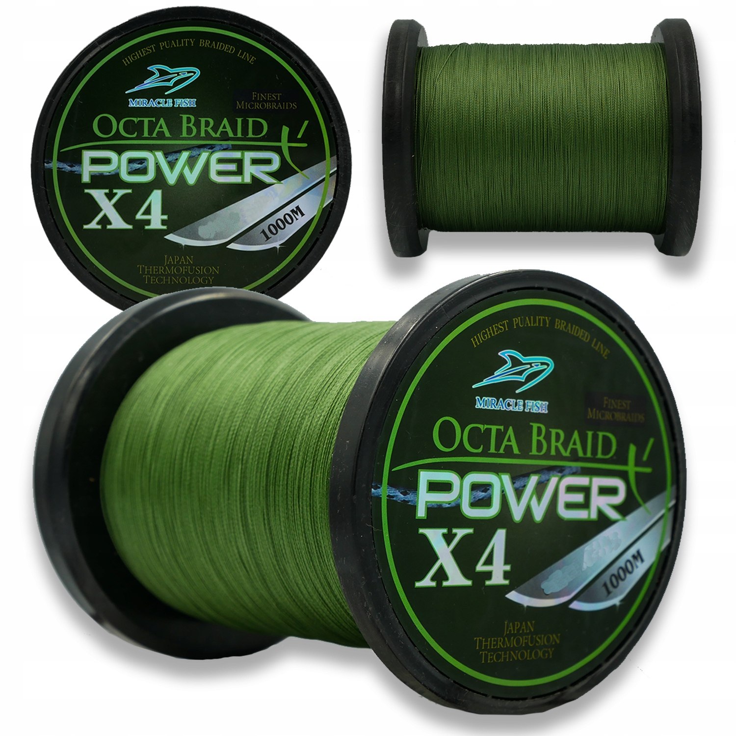 Plecionka Miracle Fish OCTA BRAID 0,4 mm x 1000 m
